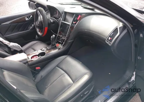 2018 Infiniti Q50 3.0T Luxe z USA, uszkodzony, nr VIN JN1EV7AP4JM363913